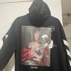 Black Off White Hoodie